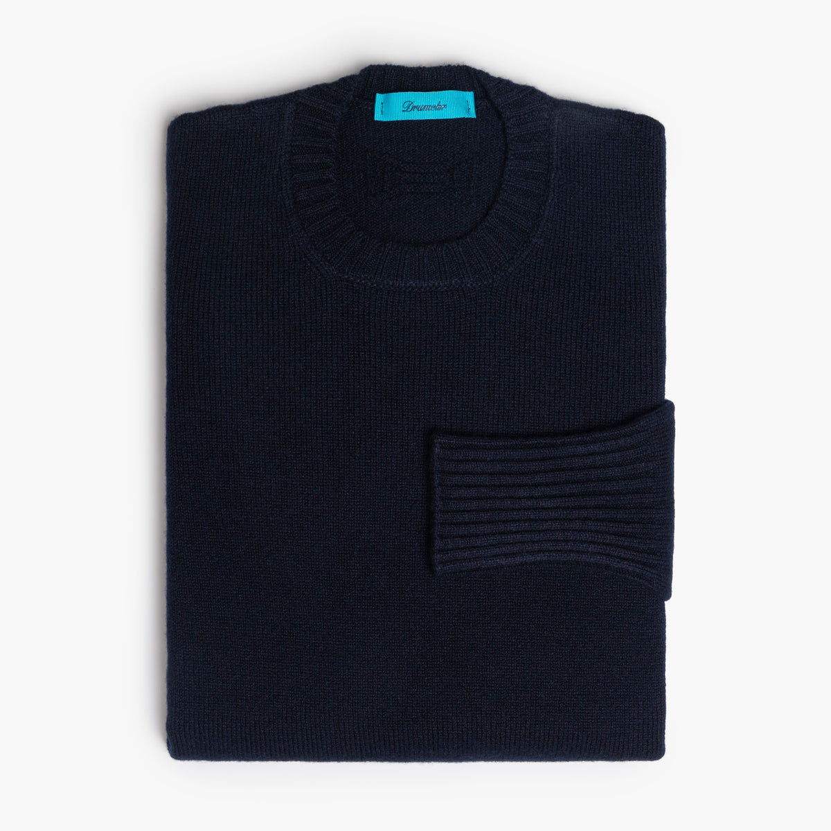 Maglia Uomo DRUMOHR Art. D8W103NL in Puro Lambswool Col. 790 Blu Navy