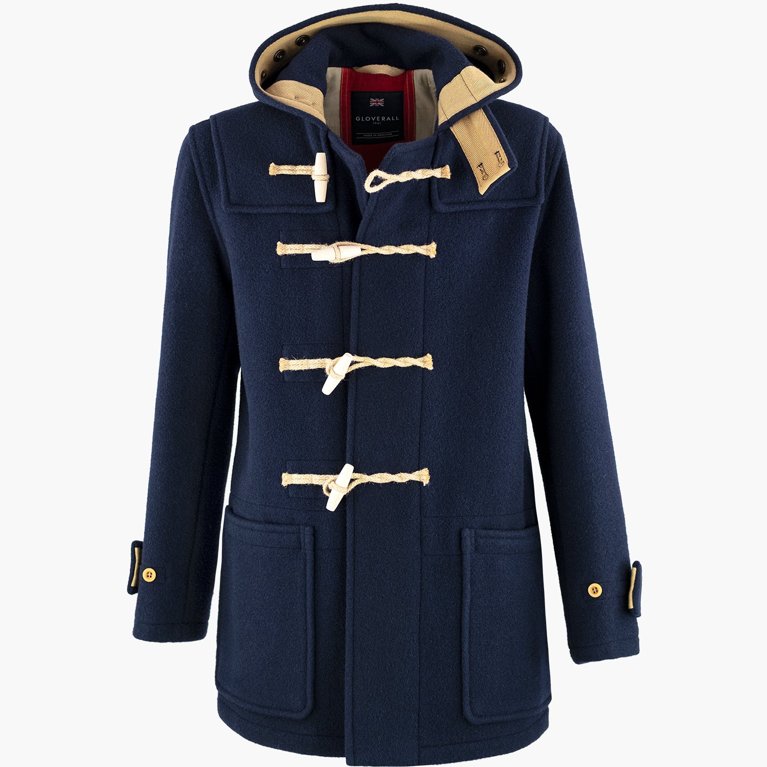 Montgomery GLOVERALL Union Jack Mont Cod. MS5005 Col. Blu Navy