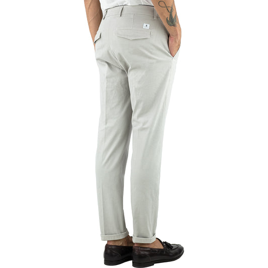 Pantalone DEPARTMENT 5 Prince UP005 in Cotone Stretch Col. 004 Stucco