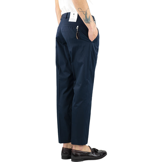 Pantalone PT Torino Edge Rebel Fit Deluxe Cotton Blu Navy