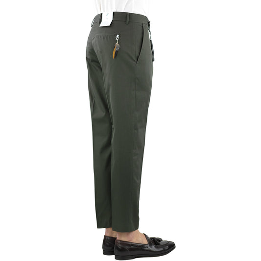 Pantalone PT Torino Edge Rebel Fit Deluxe Cotton Verde Scuro