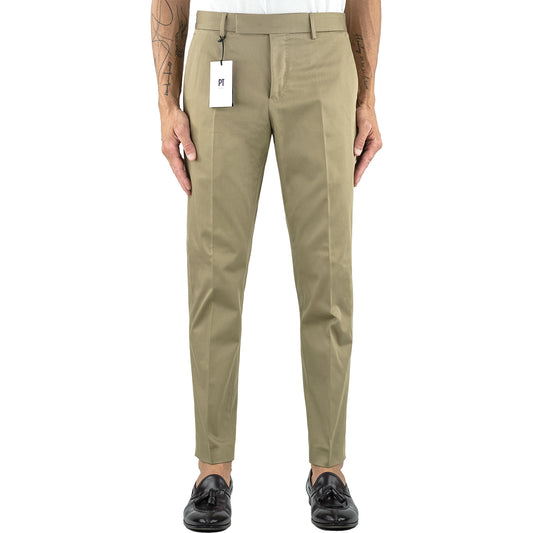Pantalone PT Torino Edge Rebel Fit RSZ1Z00FWD Art. NU66 in Cotone Stretch Col. 0050 Beige