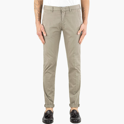 Pantalone PT Torino Wonder Fit in Cotone Stretch Sabbia
