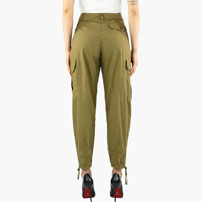 Pantalone Cargo ASPESI in Popeline di Cotone Militare