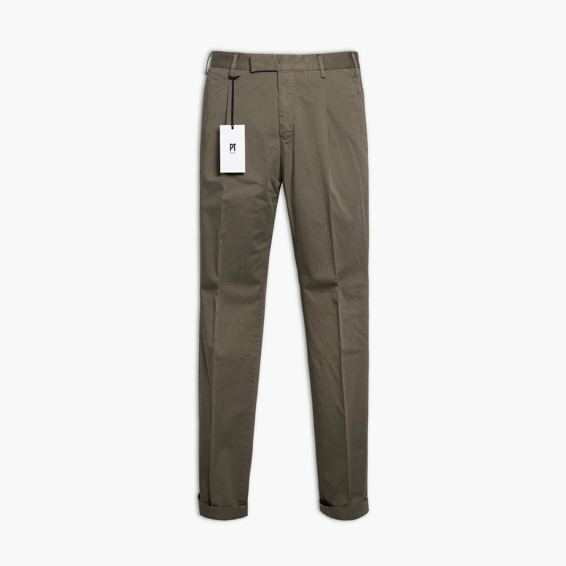 Pantalone PT Torino Master Art. SR75 Col. Y121 in di Cotone Stretch Tortora