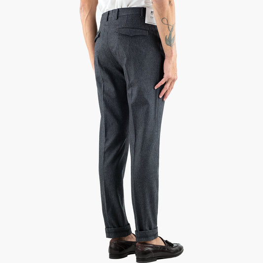 Pantalone PT Torino Master Fit Art. TO03 in Lana e Cachemire Col. 0260 Grigio Piombo