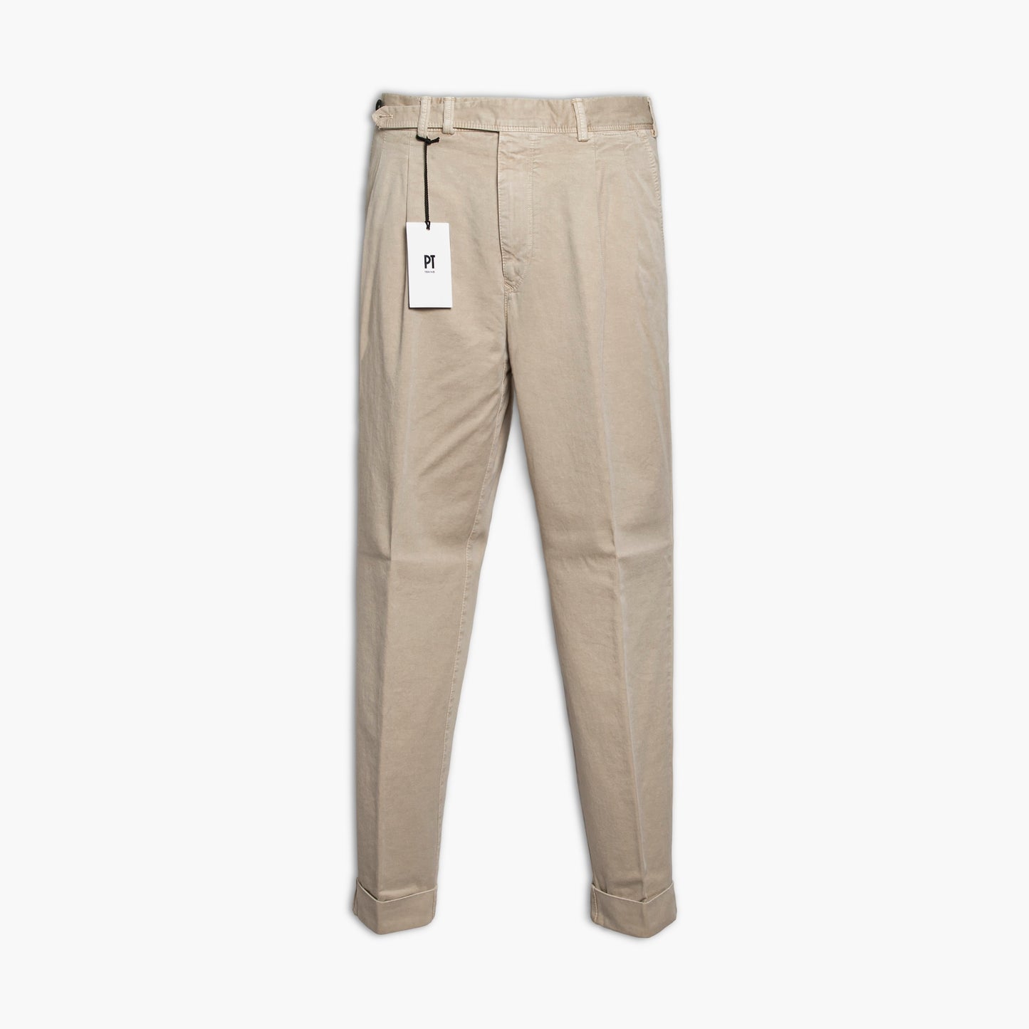 Pantalone PT Torino The Reporter Reworked Carrot Fit Art. SR95 Col. Y045 in Cotone Sabbia