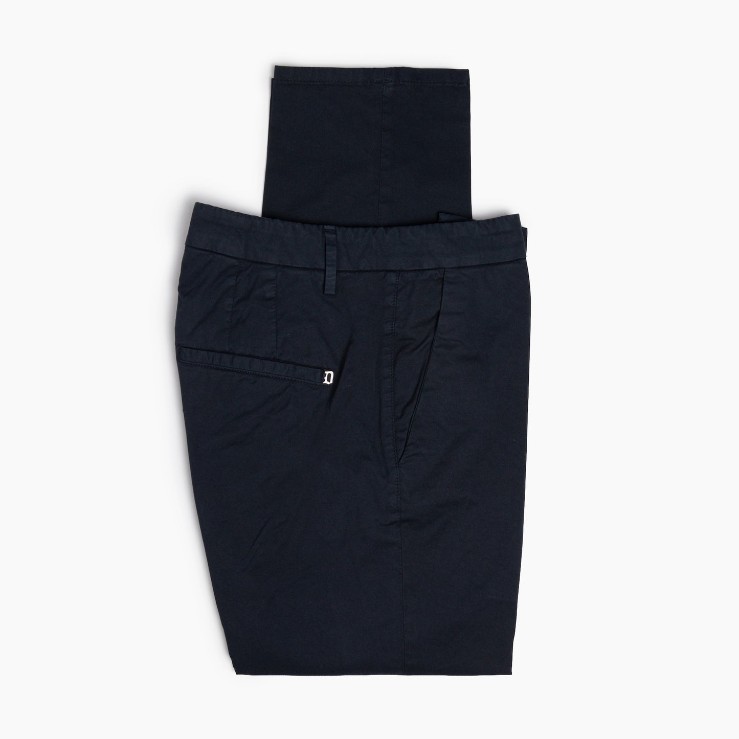 Pantalone Uomo DONDUP Pablo UP525 GSE046U in Gabardina Compact Stretch Col. 890 Blu Navy
