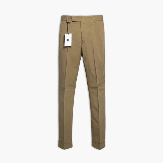 Pantalone Uomo PT Torino Edge Rebel Fit Art. NK30 Col. Y139 in Gabardina Stretch Beige