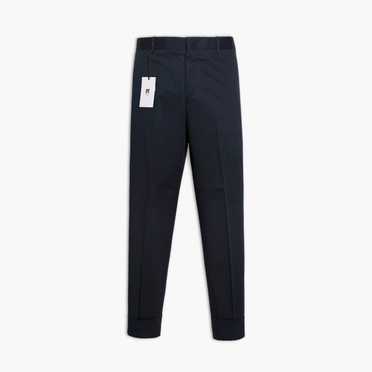 Pantalone Uomo PT Torino Edge The Club Art. SD59 Col. 0370 in Cotone Twill Stretch Blu Navy