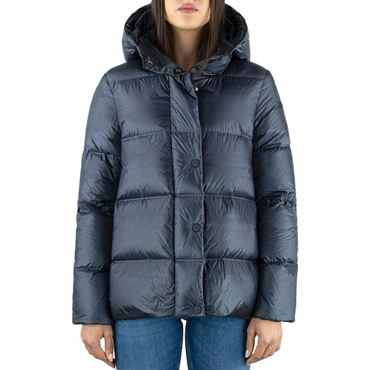 Piumino RRD Superrduck! Hood Over Wom Jkt Blue Black