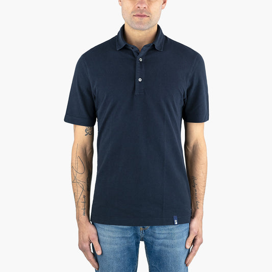 Polo DRUMOHR in Cotone Blu Navy