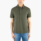 Polo DRUMOHR in Cotone Jersey Verde Militare