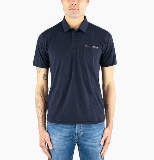 Polo RRD Oxford Pocket Polo Blue Black