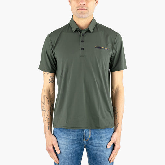 Polo RRD Oxford Pocket Polo Forest Green