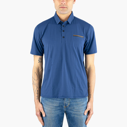 Polo RRD Oxford Pocket Polo New Royal Blue