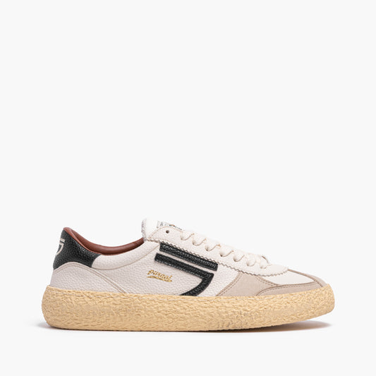 Sneaker PURAAI Vintage Art. PU101V-029 in Eco Pelle Martellata Col. Osso