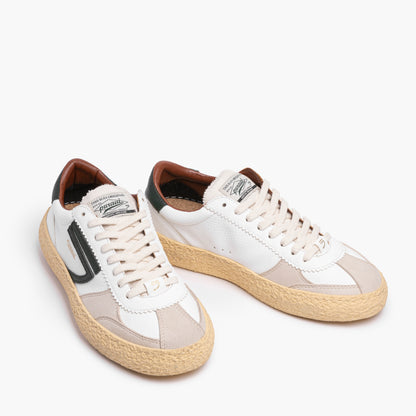 Sneaker Uomo PURAAI Vintage Art. PU101V-020 in Eco Pelle Martellata Col. Vischio