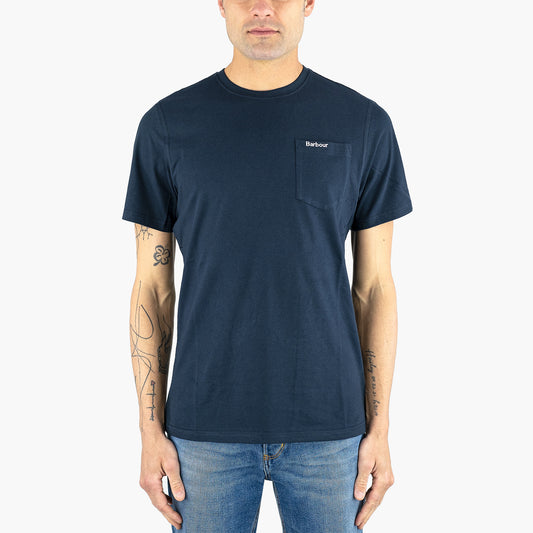 T-Shirt BARBOUR Langdon Pocket Tee Navy