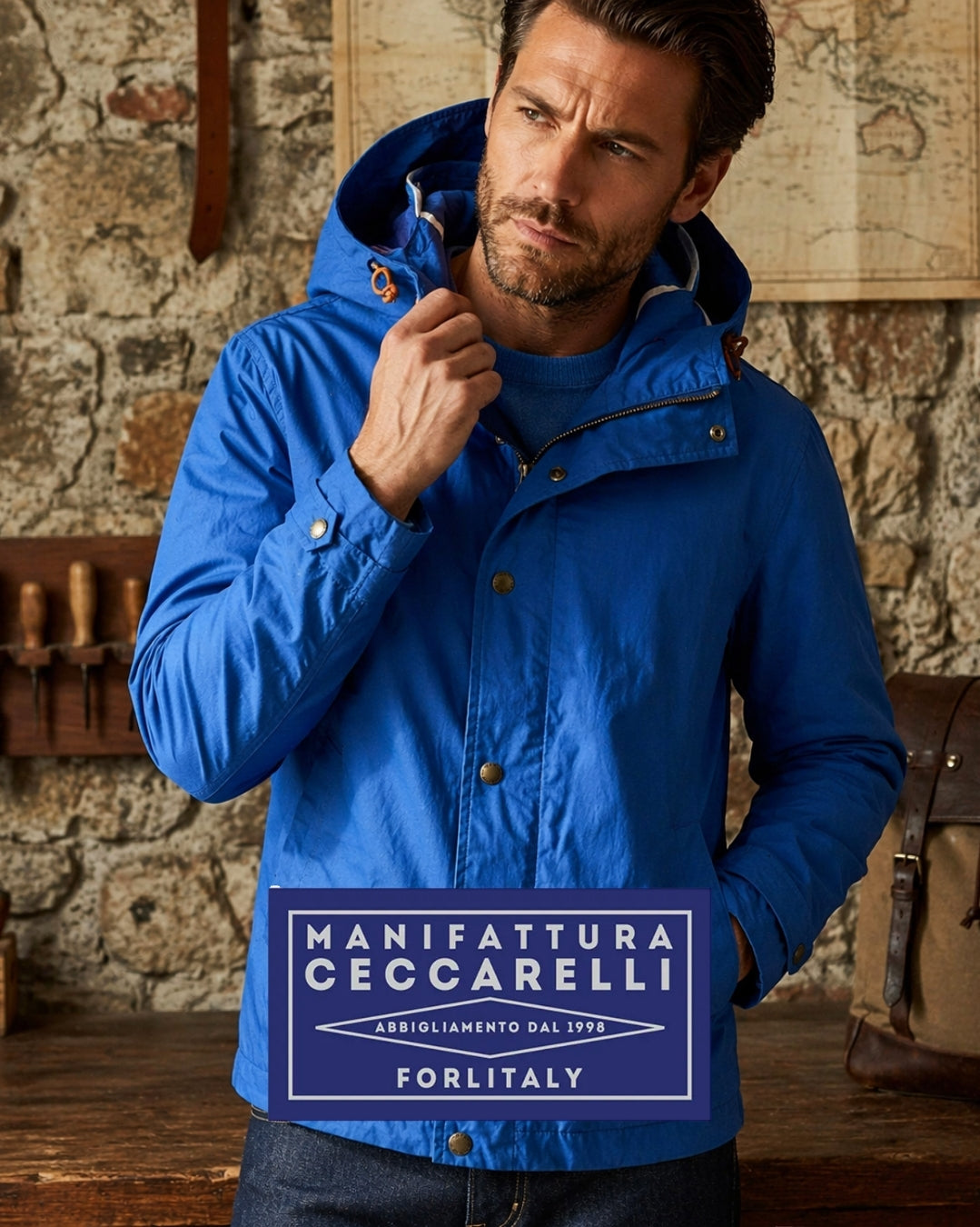 giacca MANIFATTURA CECCARELLI outdoor uomo tessuto tecnico