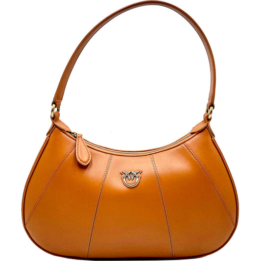 Borsa PINKO Love Classic Half Moon Simply Cuoio