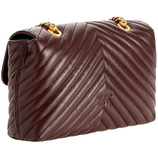 Borsa PINKO Love Lady Puff V Quilt Bordeaux