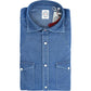 Camicia BOLZONELLA Baddy Texana in Cotone Stretch Denim