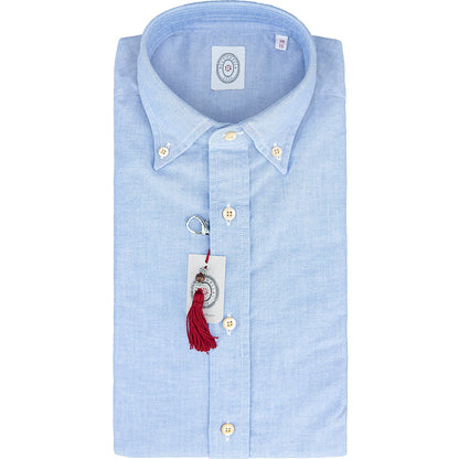 Camicia BOLZONELLA Buell in Cotone Oxford Celeste