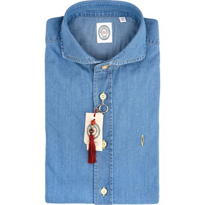 Camicia BOLZONELLA Norton Katana in Cotone Denim