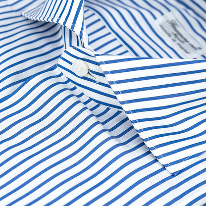 Camicia FINAMORE Milano Riga Bianco Blu