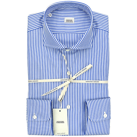 Camicia GHERARDI Righe Bianco Azzurro