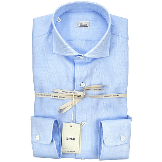 Camicia GHERARDI Tinta Unita Celeste