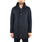 Cappotto PALTÒ Alfredo 20W NEO Spinato Nero Blu Navy