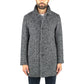 Cappotto PALTÒ Alfredo Neo Bouclé Spinato Grigio Medio