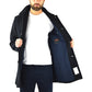 Cappotto PALTÒ Alfredo Chevron Spinato Blu Navy