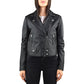 Chiodo PINKO Sensibile in Pelle Nero
