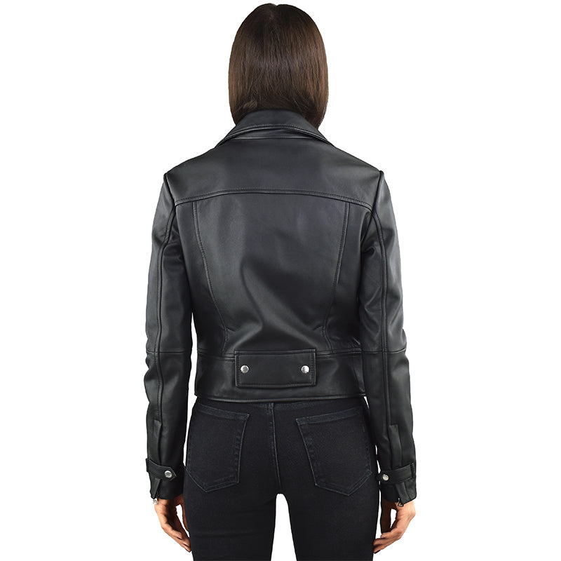 Chiodo PINKO Sensibile in Pelle Nero