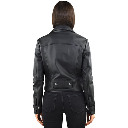 Chiodo PINKO Sensibile in Pelle Nero