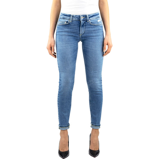 Eco Jeans DONDUP Monroe P692 Lavaggio Medio Chiaro