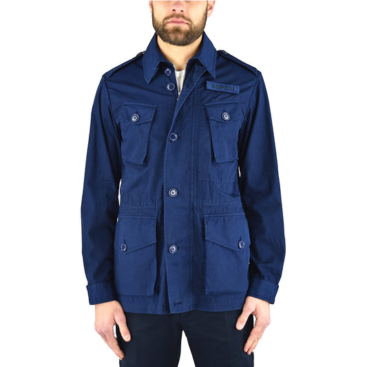 Field Jacket ASPESI Vancouver Blu Cina