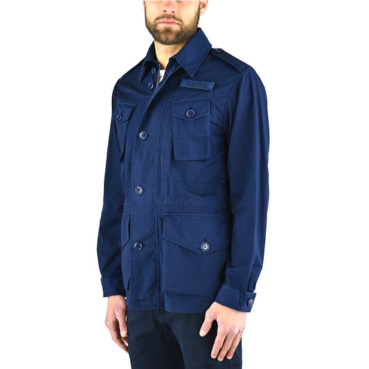 Field Jacket ASPESI Vancouver Blu Cina