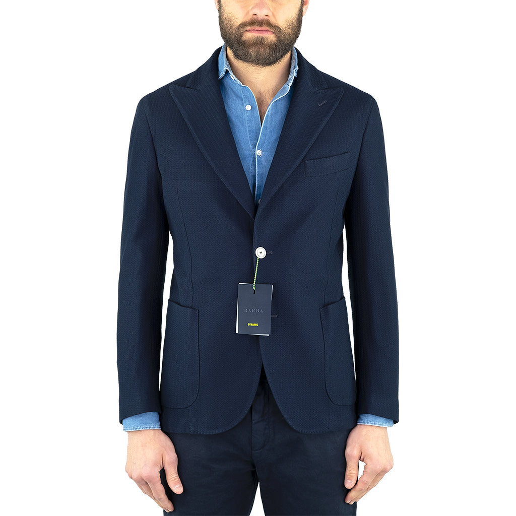 Giacca BARBA Napoli Dynamic Blu