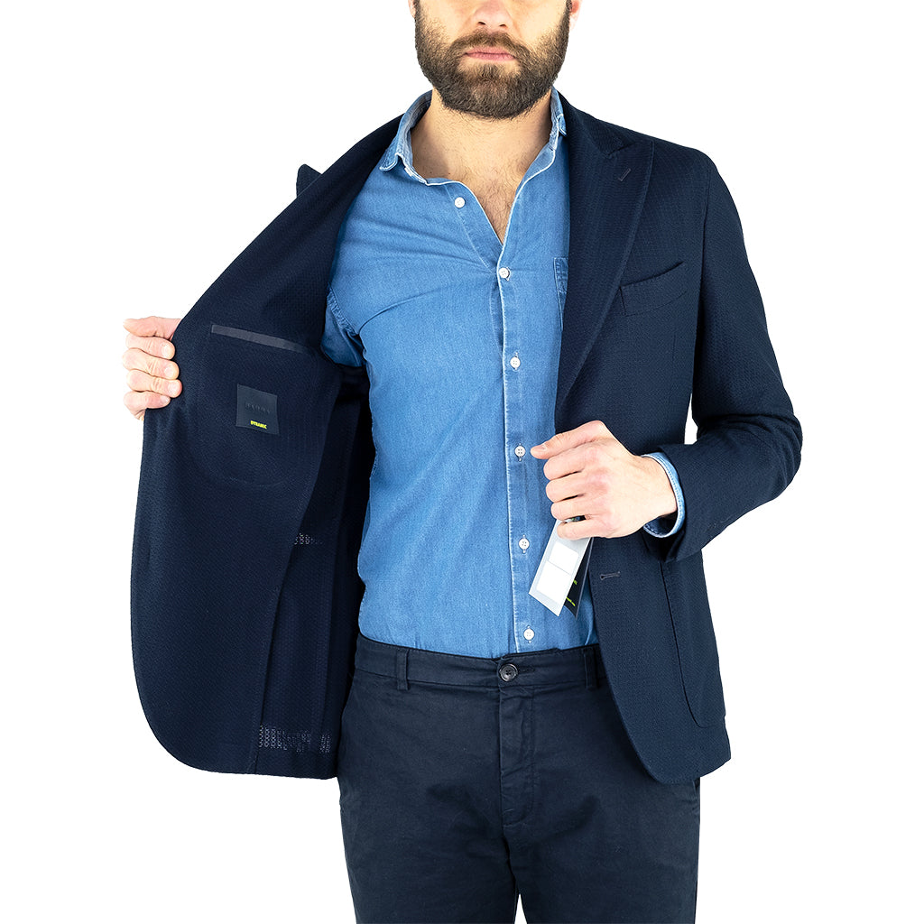 Giacca BARBA Napoli Dynamic Blu