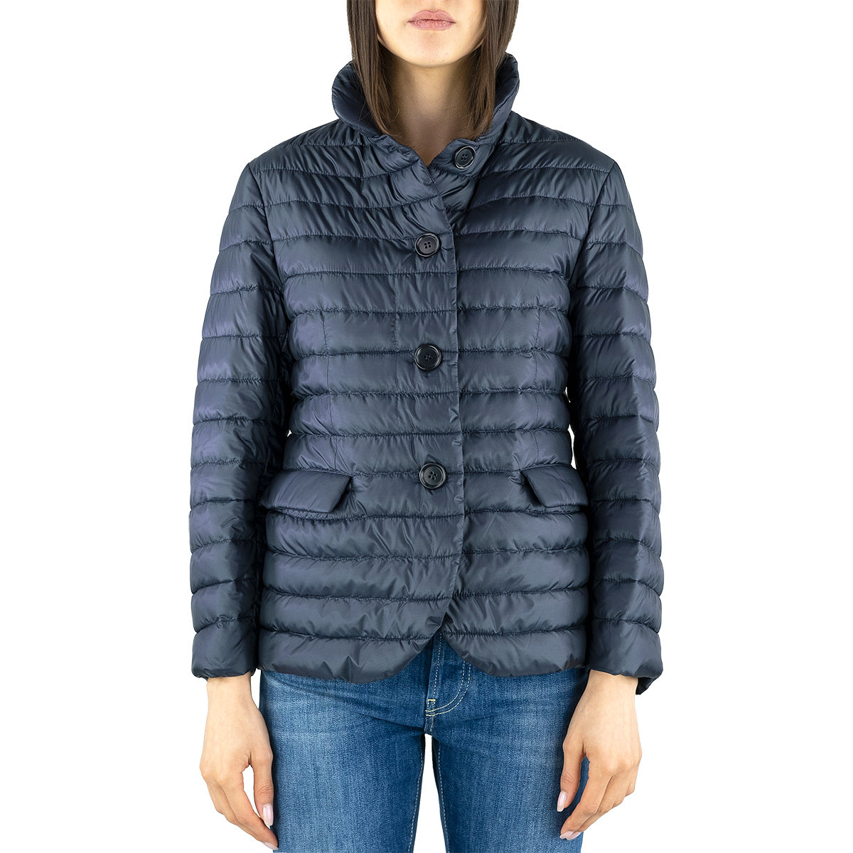 Giacca Piumino ASPESI Ian Blu Navy