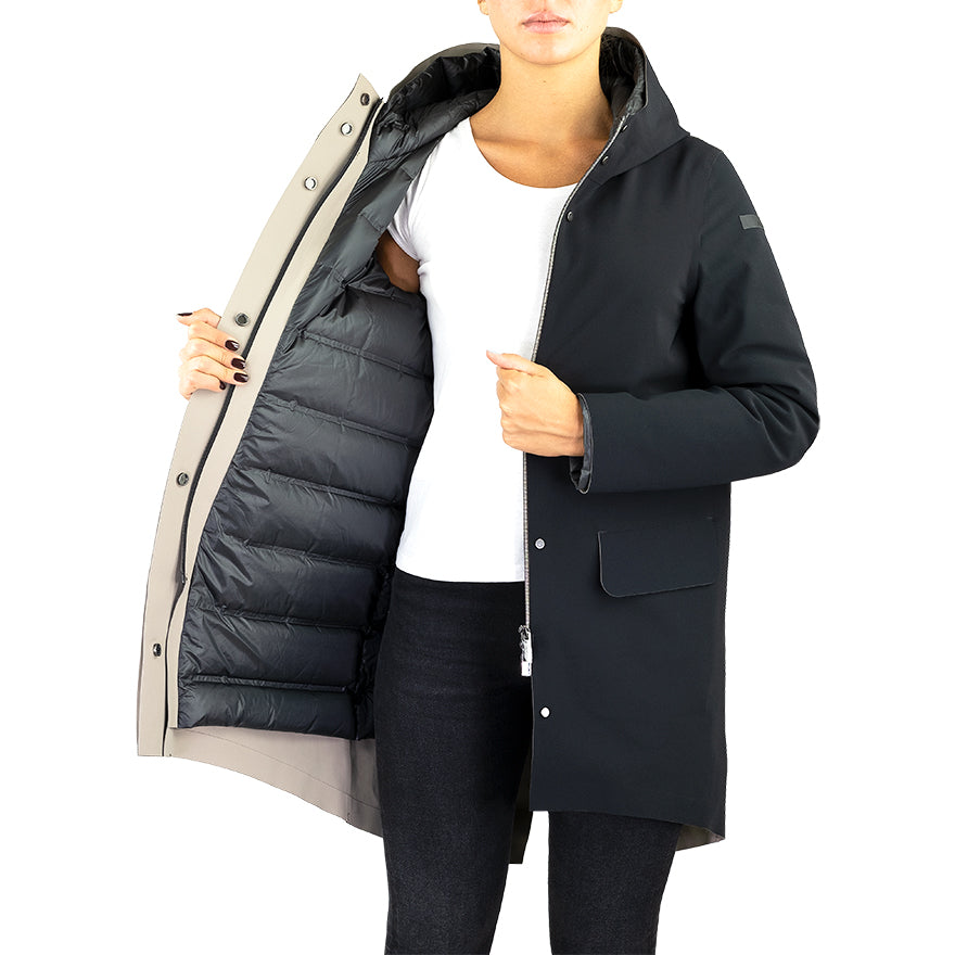 Giaccone RRD Down Under Parka Lady Nero