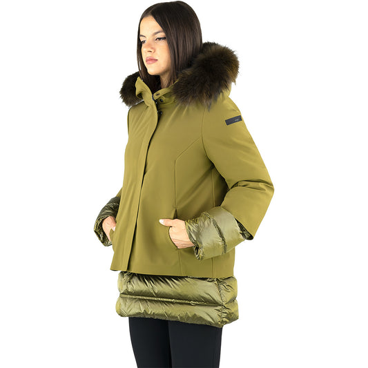 Giaccone RRD Jkt Winter Light Storm Lady Verde Acido