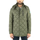 Giubbotto SAVE THE DUCK Uwe Recy15 Verde Militare