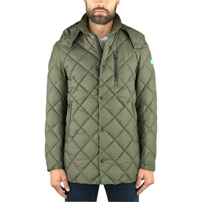 Giubbotto SAVE THE DUCK Uwe Recy15 Verde Militare