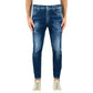 Jeans DONDUP Alex UP575 in Denim Organico Lavaggio Medio Scuro