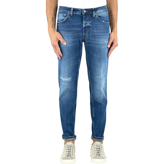Jeans DONDUP Brighton UP434 in Denim Organico Lavaggio Medio